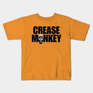 Crease Monkey - funny ice hockey goalie Kids T-Shirt